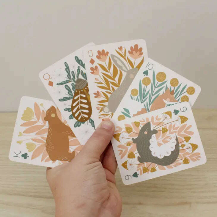 Woodland Wanderings Playing Cards