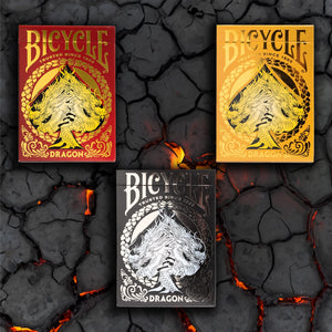 Bicycle Dragon 2024 Bundle - Tap Into the Courage and Confidence of the Dragon - PlayingCardDecks.com - Bicycle Dragon Back