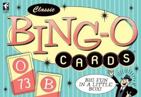 (In card Bingo, if five of your cards are called you shout out "Bingo!")