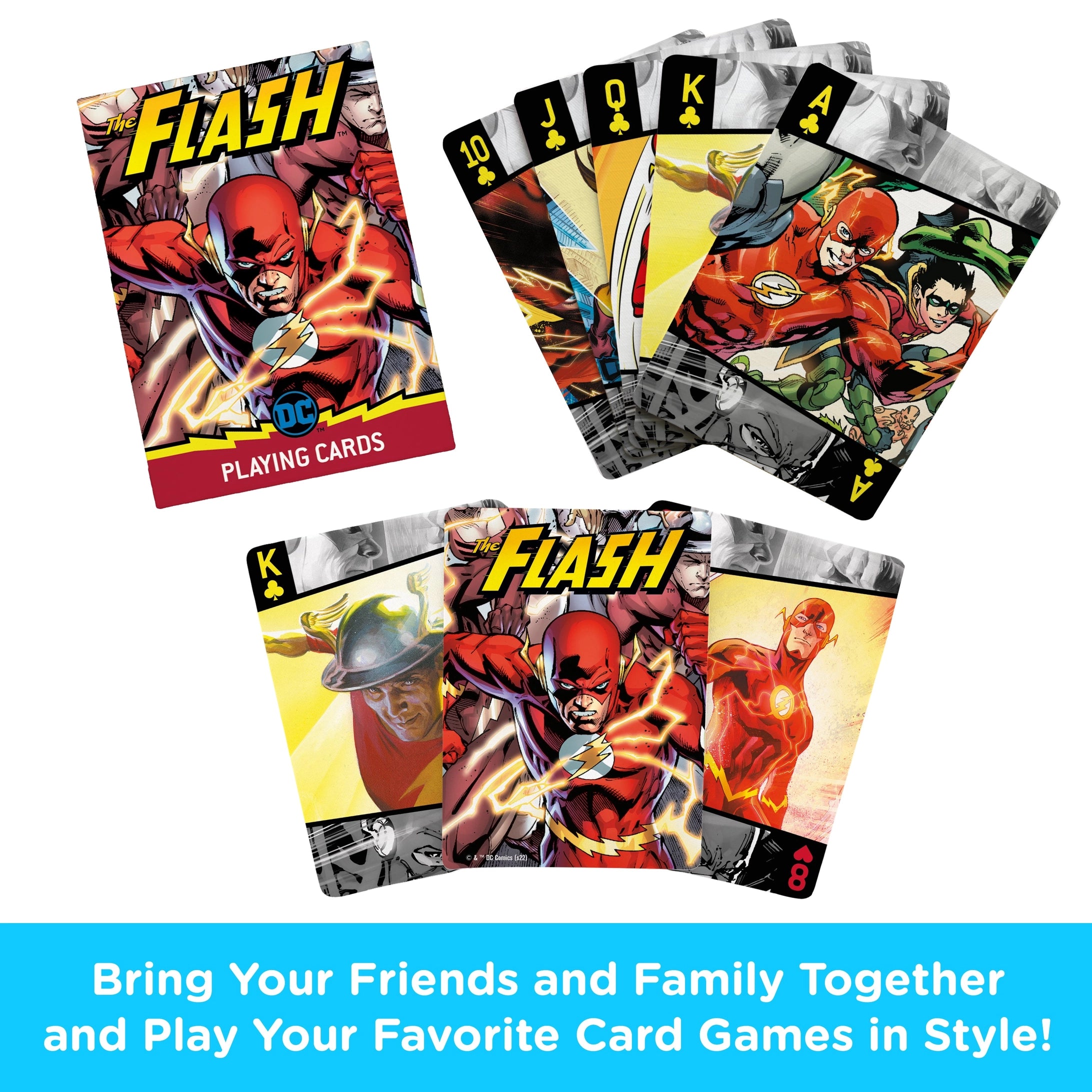 DC Comics The Flash Playing Cards – Life is Locomotion!