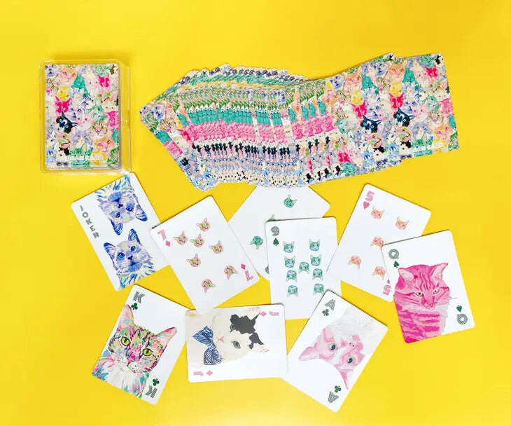 Cat Playing Cards