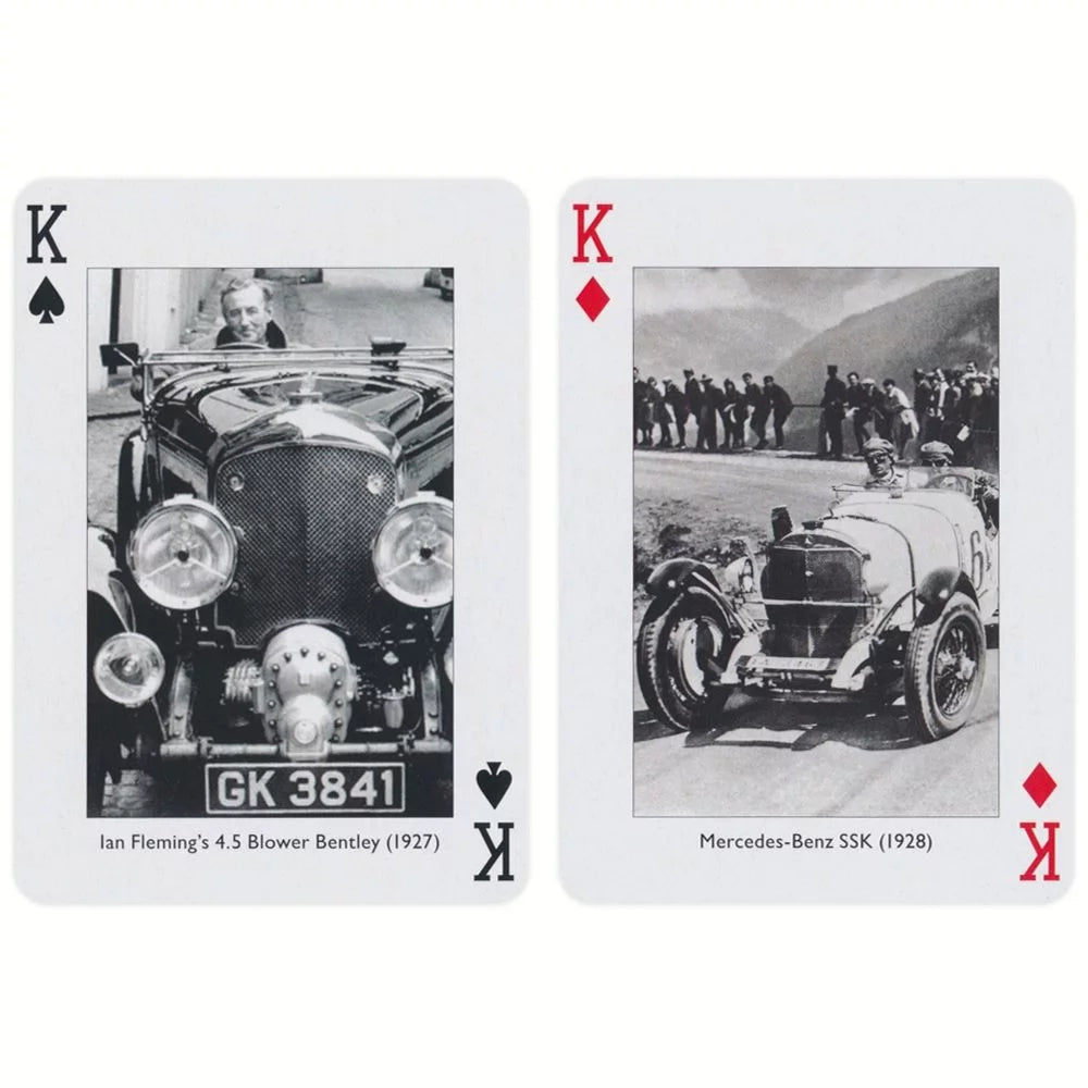 Classic Cars Playing Cards by Piatnik - A Ride Through Automotive History