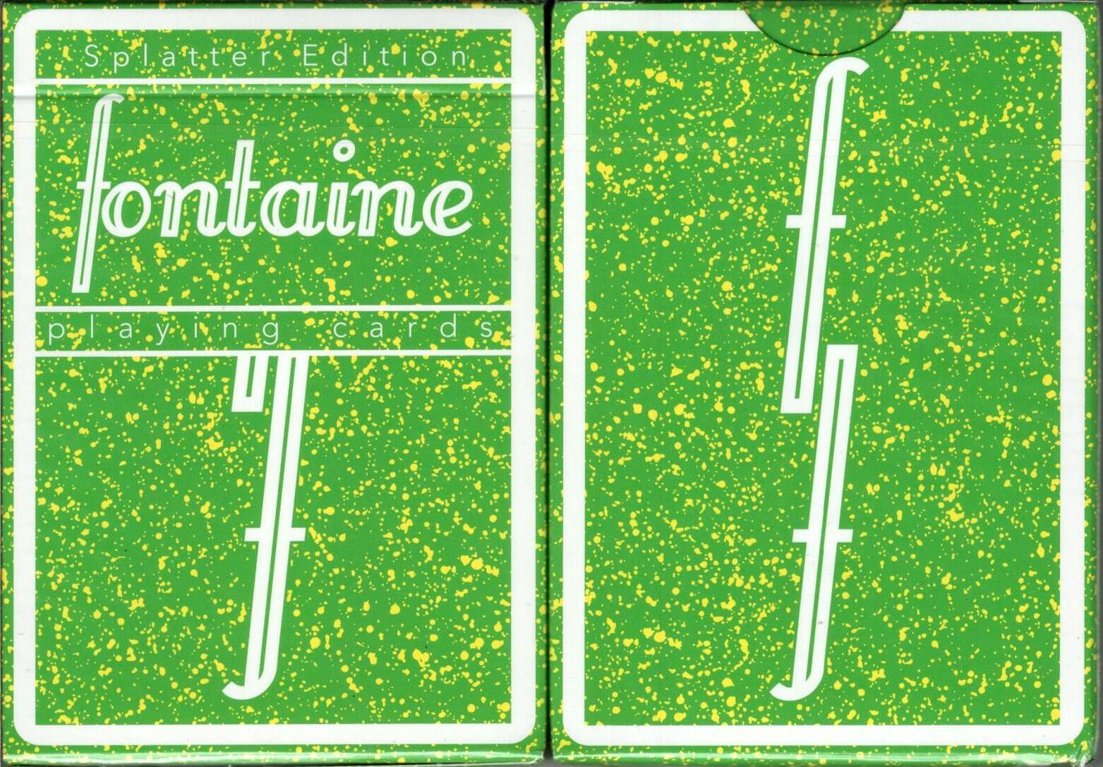 Fontaine Fantasies Splatter Playing Cards USPCC
