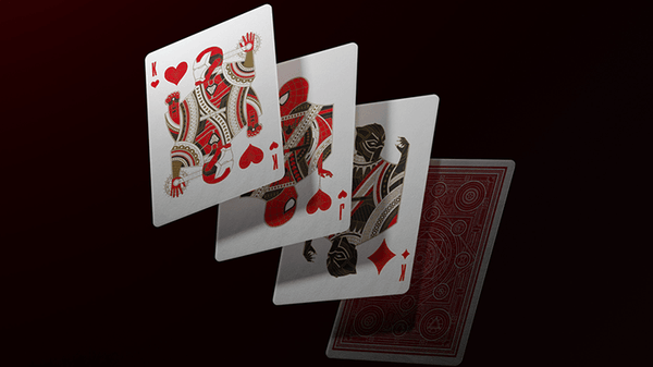 Avengers Red Playing Cards USPCC – PlayingCardDecks.com