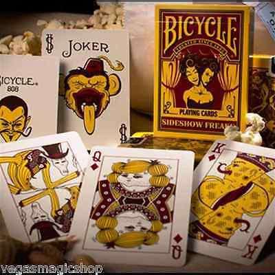 bicycle sideshow freaks playing cards