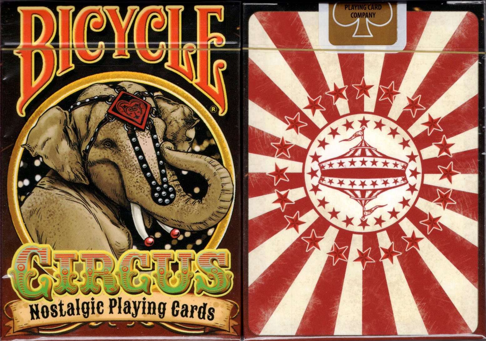 Circus Gilded Bicycle Playing Cards  