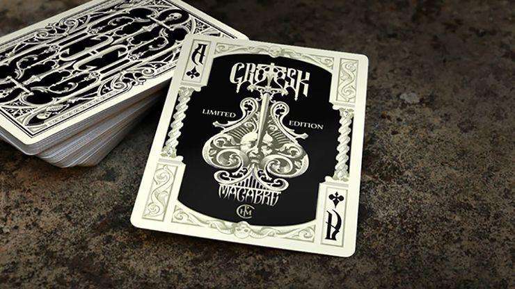Grotesk Macabre Gold Playing Cards Deck EPCC