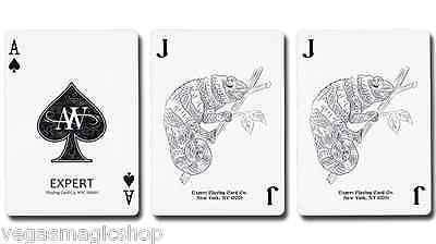Chameleons Red Playing Cards Deck