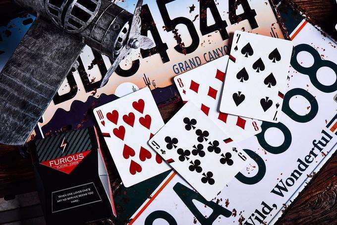 Furious Playing Cards USPCC