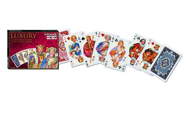 Luxury 2 Deck Set Bridge Playing Cards Piatnik