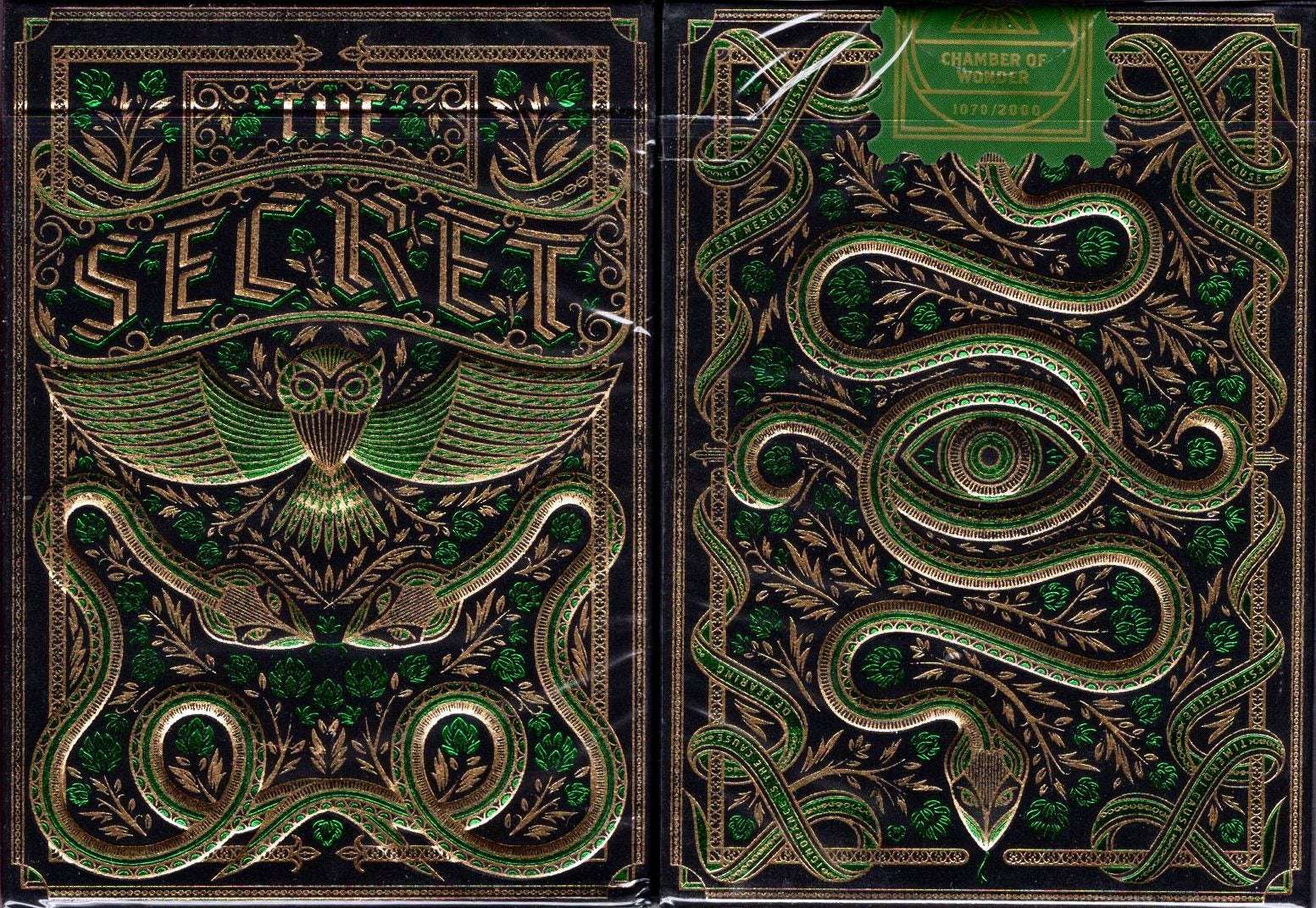 The Secret Emerald Playing Cards TWPCC