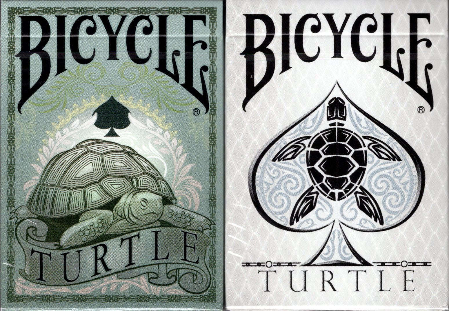 Turtle Bicycle Playing Cards  Qs S LI R T B 
