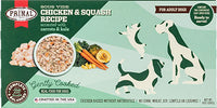 Image of packaging: Gently cooked for dogs, chicken & squash