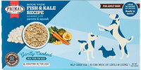 Image of packaging: Gently cooked for dogs, fish & kale