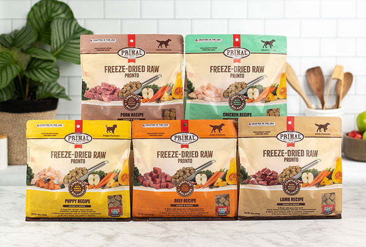 Introducing NEW Freeze-Dried Raw Pronto for Dogs | Primal Pet Foods