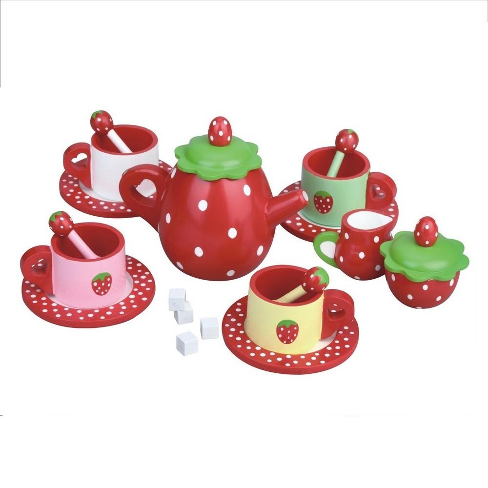 wooden tea set for toddlers