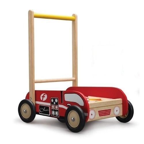 wooden fire engine walker