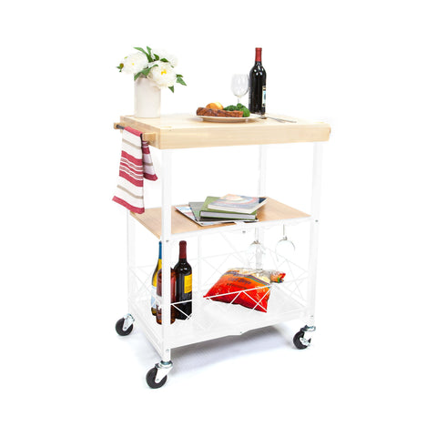 Origami kitchen island carts