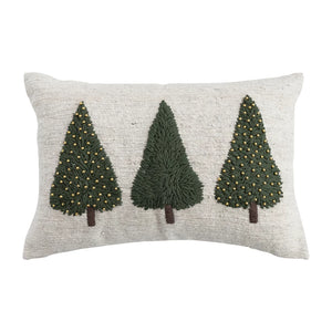 Beaded Trees Lumbar Pillow - EmieJames