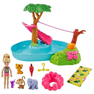 Photo 2 of Barbie and Chelsea The Lost Birthday™ Splashtastic Pool Surprise™ Playset