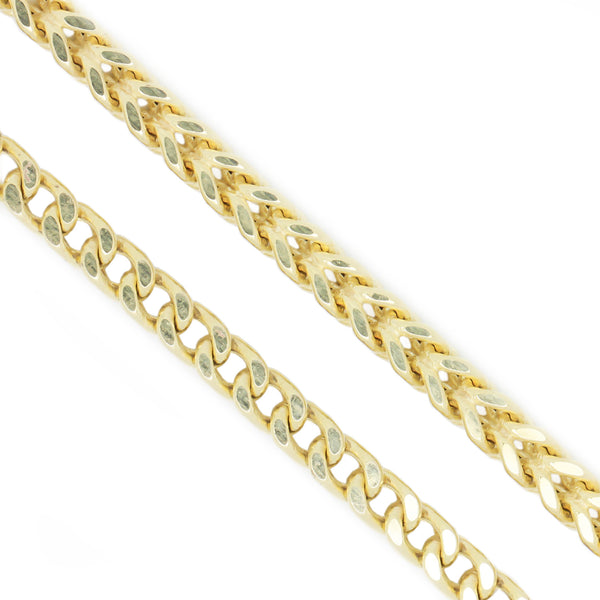 14K Yellow Gold 6.0 mm Figaro Chain Necklace 22 Inches – EliteFineJewelry