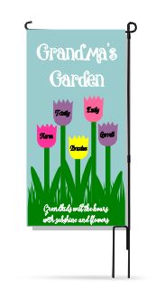 Download Garden Flags Grandma S Garden Albb Blanks