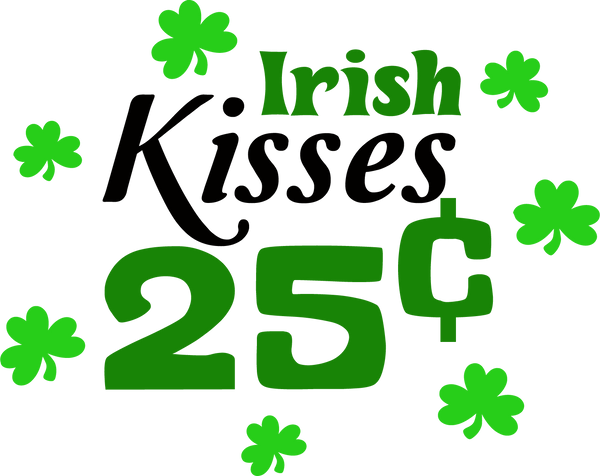 Irish Kisses 25 Cents Albb Blanks