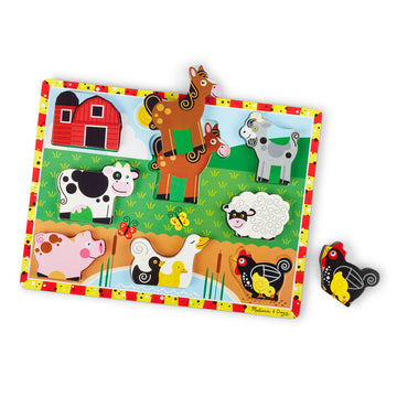 Melissa & Doug Sound Puzzle Old MacDonald's Farm