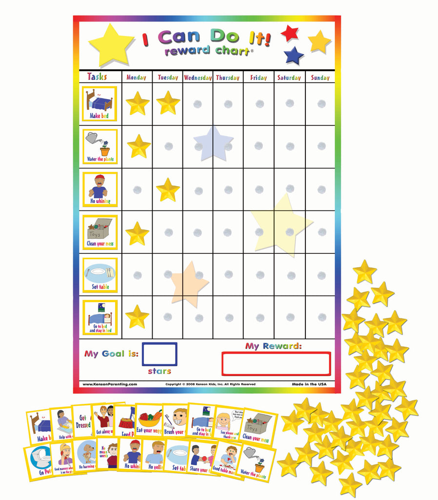 Reward Chart For 4 Year Old
