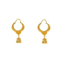 Baby Earrings in Gold -Gold Earrings for Kids -Small Hoop Earrings -22K  Gold -Indian Gold Jewelry -Buy Online