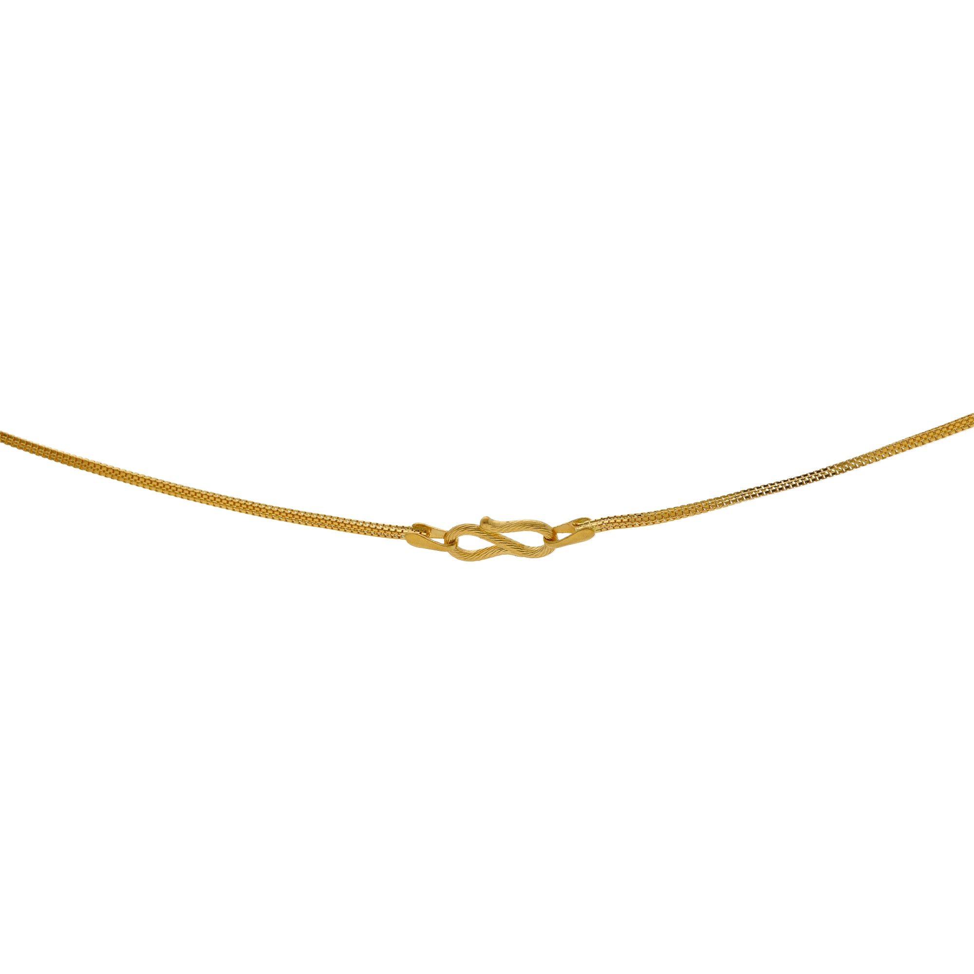 22K Multi-Tone Gold Layered Chain (8.5 grams)