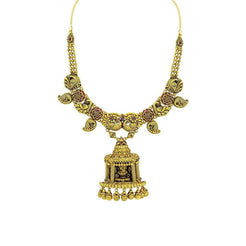 Buy Antique Long Gold Necklace 22 KT yellow gold (65.7 gm).