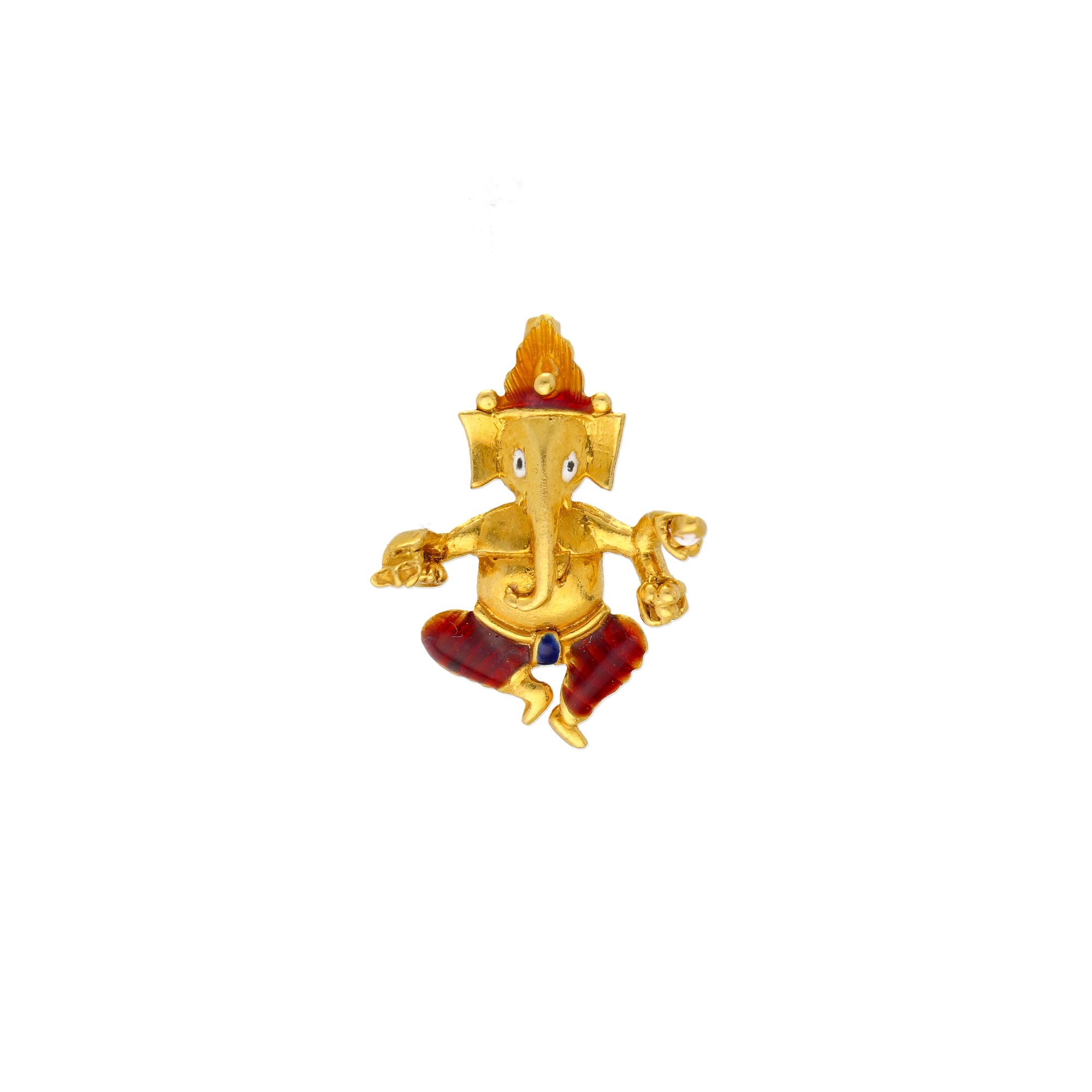 ganesh locket gold