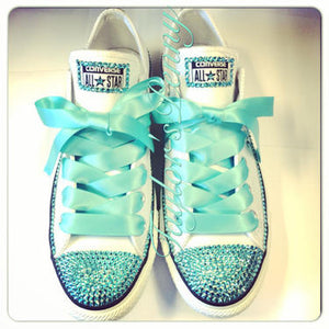 tiffany blue converse sneakers