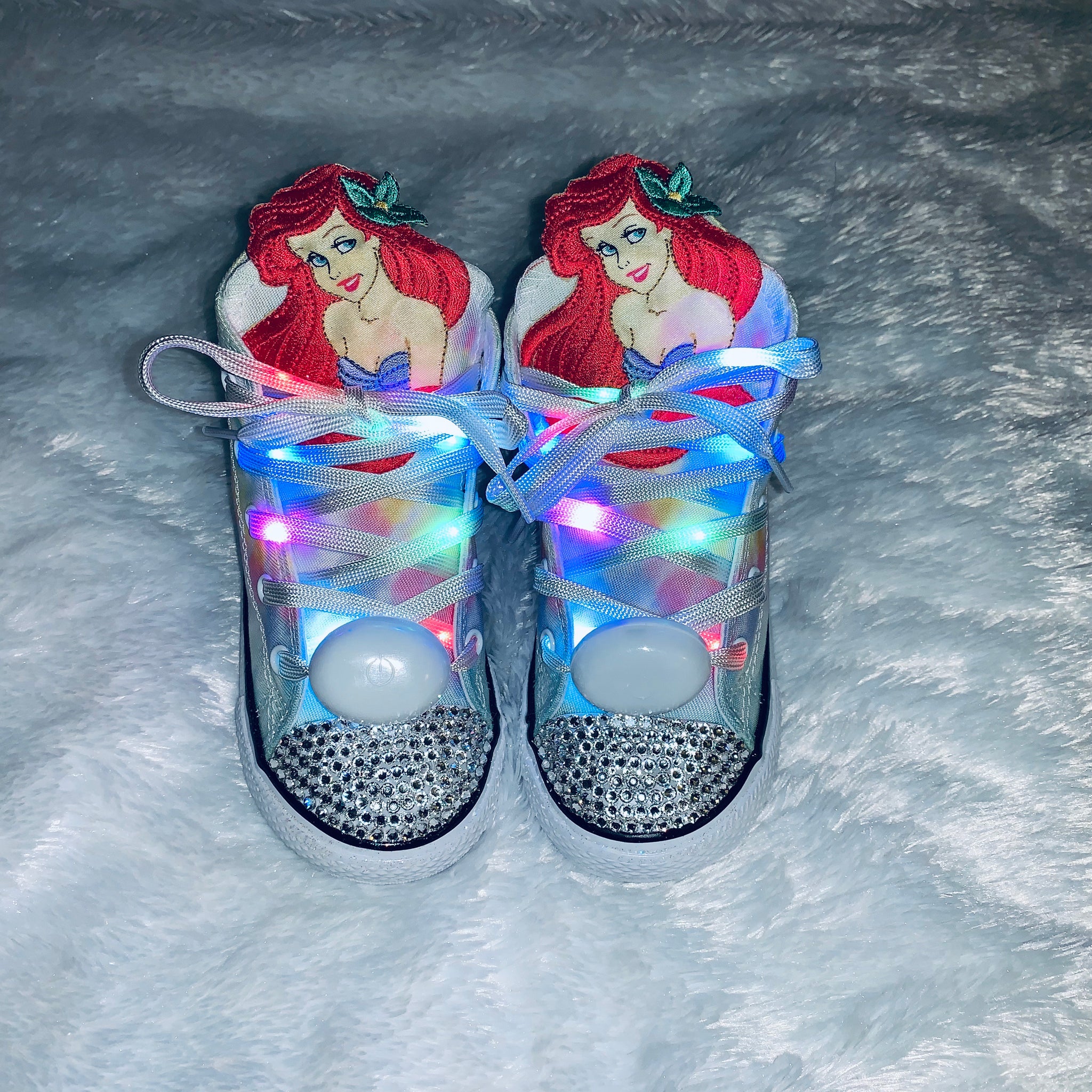 the little mermaid converse shoes
