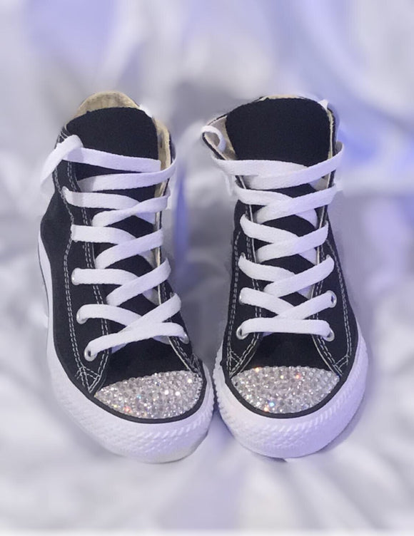 bedazzled converse for kids