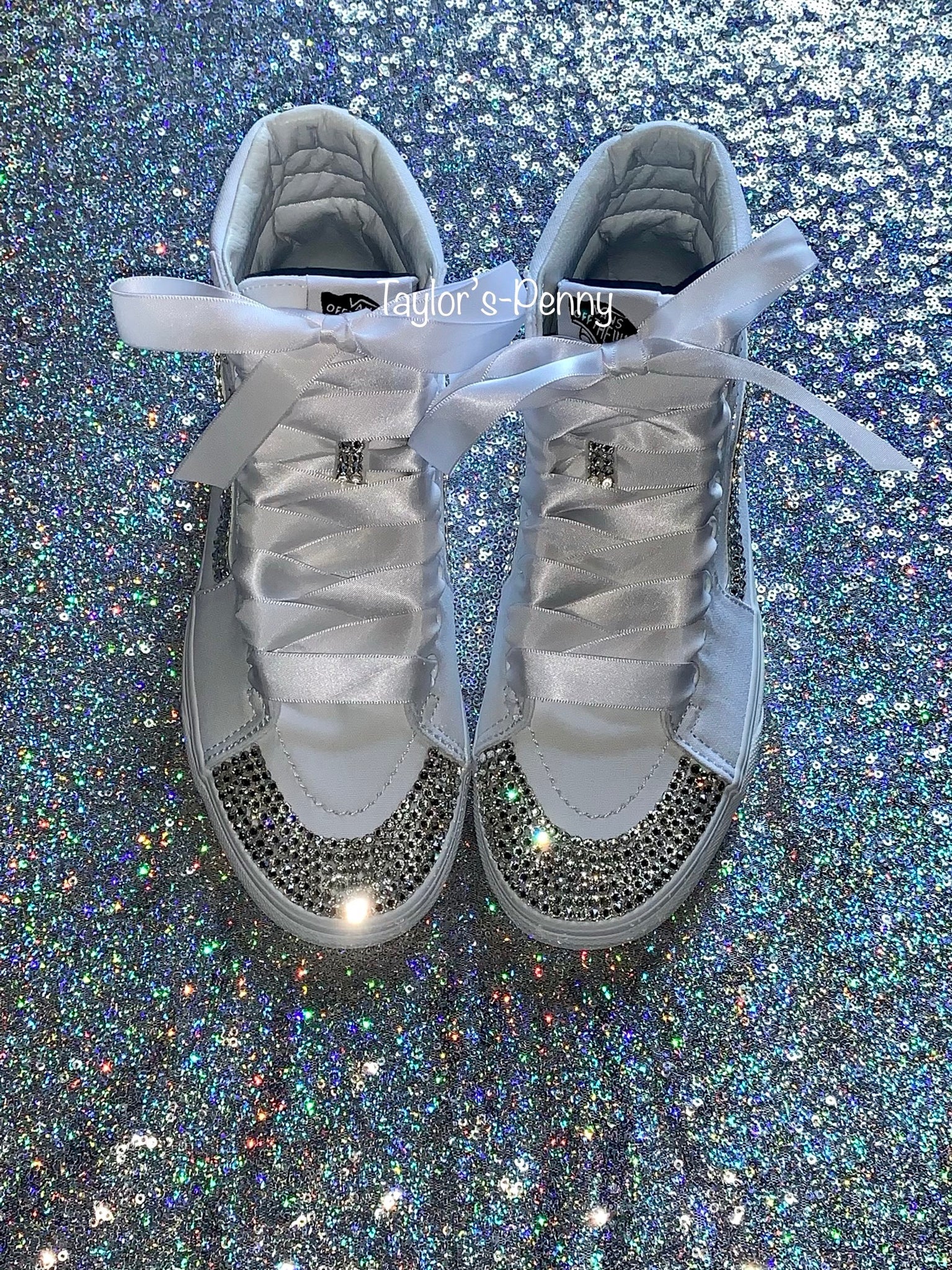 bling vans sneakers