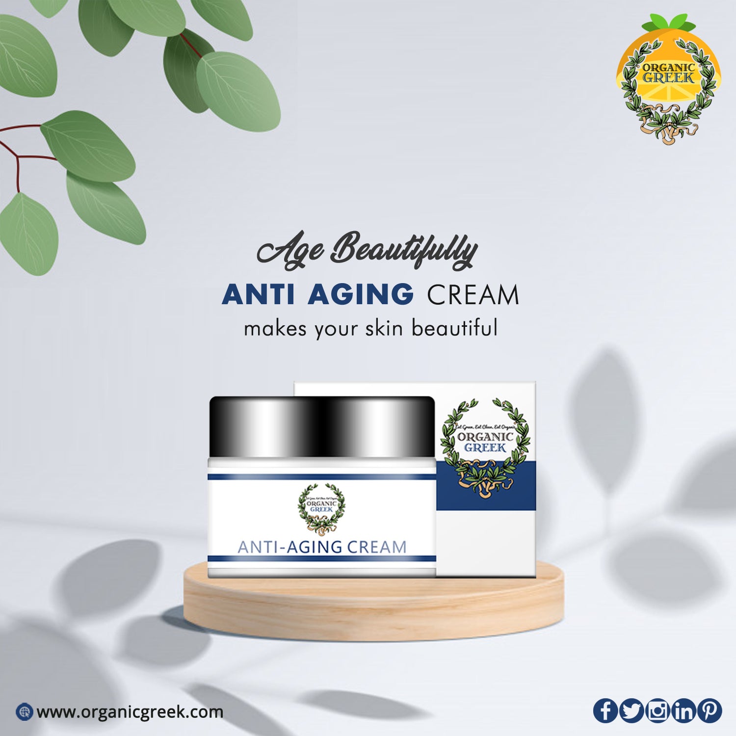 Organic Greek - Best Anti Aging Skin Cream for Man and Woman | Organic ...