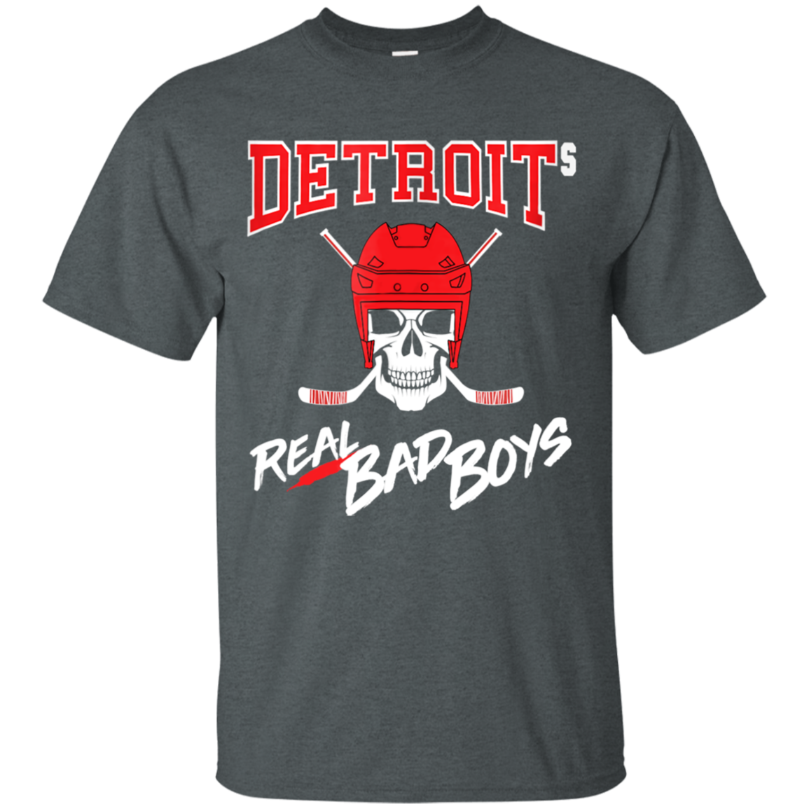 Bob Probert Detroit Red Wings Red Stack Player T-Shirt by Fanatics