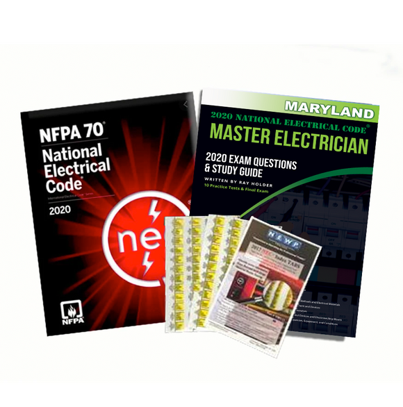 Maryland 2020 Master Electrician Study Guide & National Electrical Cod