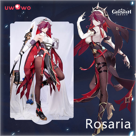 Pre Sale Uwowo Game Genshin Impact Cosplay Rosaria Thorny Benevolence Uwowo Cosplay