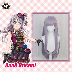 Pre Sale Uwowo Bang Dream Minato Yukina Cosplay Wig Roselia 85cm Lig Uwowo Cosplay