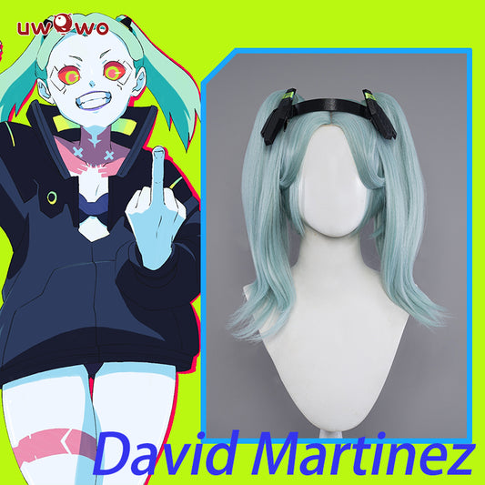 Gvavaya Cosplay Anime Cyberpunk Edgerunners Lucy Cosplay Wig Mixed Col