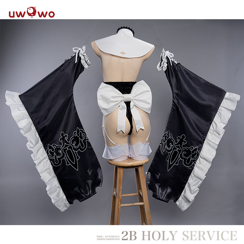 In Stock】Uwowo×DISHWASHER1910 Nier: Automata 2B Nun Sister Maid