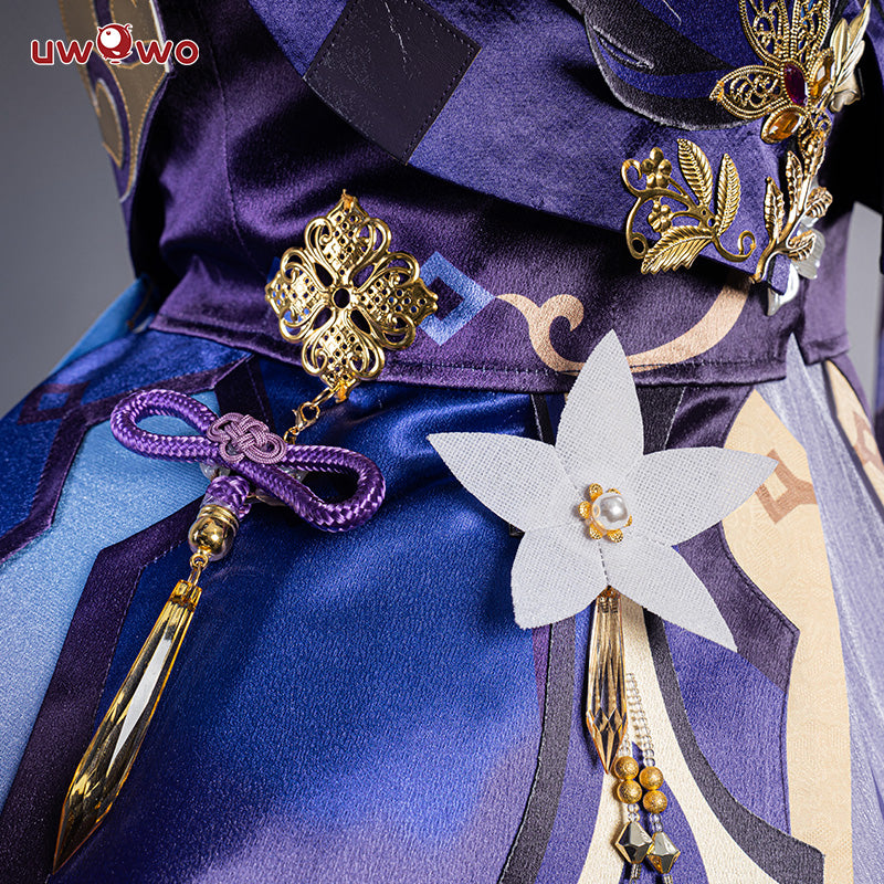 【pre Sale】uwowo Game Genshin Impact Keqing Yuheng Liyue Qixing Cosplay Uwowo Cosplay