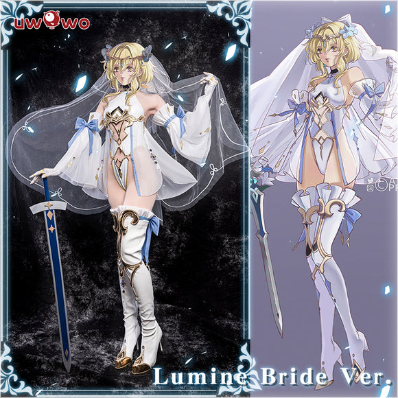 Exclusive Authorization Uwowo X Ailish Genshin Impact Fanart Bride Ve Uwowo Cosplay