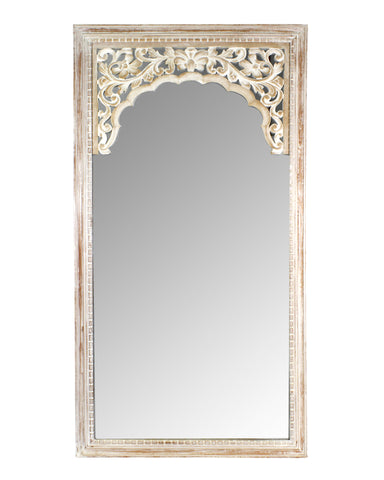Hand carved mirror