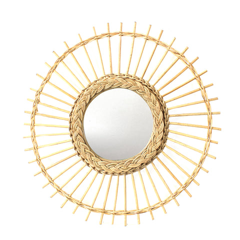 Rattan mirror Twigs