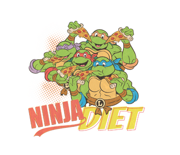 TMNT Group Grid Dist Official Ninja Turtles Men's and Women's