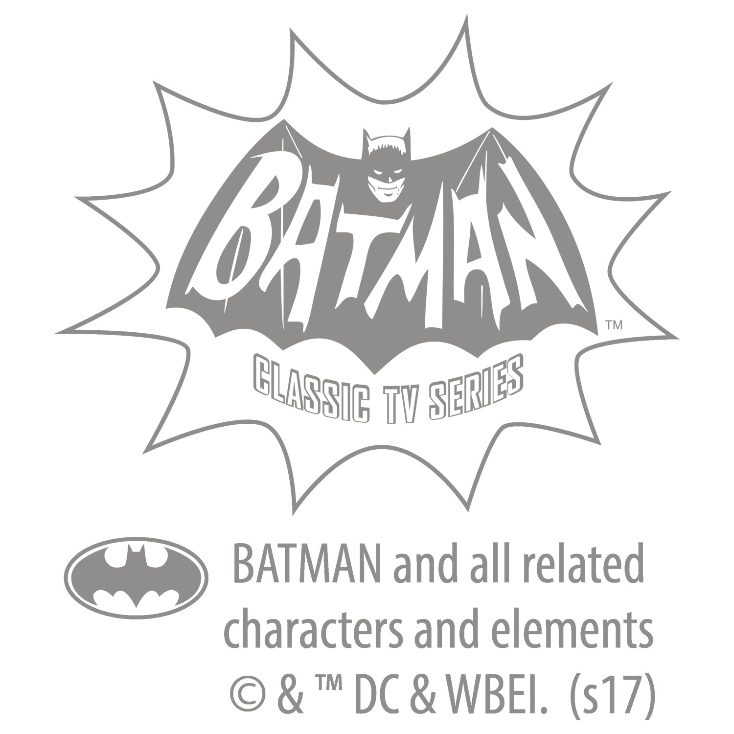 Batman 66 Logo Official Men's T-Shirt (White) – Urban Species